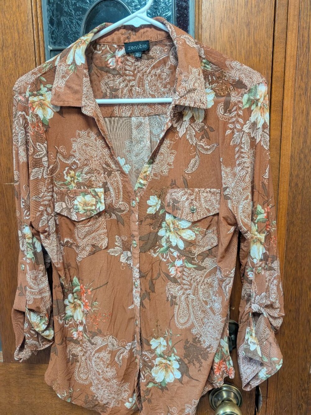 Womens bohemian-style top, size 1XLarge
